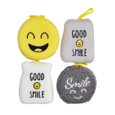 Smile Needle Embroidery Brush Fast High Density Dish-Washing Sponge Household Sponge Cleaning Wipe
