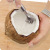 Stainless Steel Coconut Meat Grater Stainless Steel Multi-Function Grater Scales Scraper Seed Remover Coconut Meat Grater