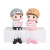 Funny Network Hongyu Hanging Feet Doll Ornaments Cute Couple Doll Home Ornament Decorations for Boys and Girls Gifts