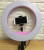 14-Inch LED Radiator Beauty Fill Light Phone Stand for Live Streaming Fill Light Photo Ring Light Light for Anchors