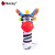 Sozy Infant Educational Plush Toy Hand-Cranked Baby Stick BB Call Comfort Toy