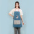 Kitchen Apron Household Waterproof and Oil-Proof Japanese Hand-Wiping Apron Card Korean Pullover Shirt Dustproof Cute Fashion Apron