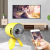 New Yg220 Same Screen with Mobile Phone Smart Mini Projector Home Led Mini Projector HD 1080 Manufacturer