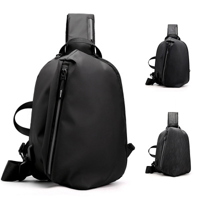 Manufacturer Supply Korean Style Fashion Chest Bag Street Tide Brand Shoulder Bag Nylon Crossbody Bag Card Bag 2020 New Men's Bag