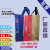 Non-Woven Custom Folding Shopping Bag Eco-friendly Bag Gift Logo Custom Waterproof Film Non-Woven Fabric Handbag