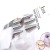 Clamshell Packaging Small Pastry Nozzle Baking Suit Stainless Steel Mouth of Piping Device Pastry Bag Converter Baking Tool 8pc