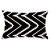 Gm005 Home Geometry Peach Skin Fabric Lumbar Cushion Cover Custom Nordic Style Sofa Pillow Cases Office Lumbar Cushion