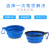 Factory Direct Sales Large and Small Sizes TPE Foldable Silicone Pet Bowl Dog Bowl Outdoor Portable Customized Pet Supplies