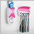 Bathroom Mouthwash Cup Wash Set Wall-Mounted Toilet Tooth Cup Wall-Mounted Rack Punch-Free Toothbrush Holder