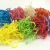 Rf1202 Pleated Scraps of Paper Color Raffia Silk Gift Box Wedding Candies Box Fruit Filler Color Shredded Paper Scraps of Paper
