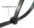 8-Inch 75-Pound Cable Zipper Cable Tie UV-Proof Nylon Package Tenacity Professional-Grade Wire Zipper Cable Tie
