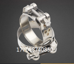 304 Stainless Steel Strong Hoop European Strong Hoop Single Head Card Hose Hoop Pipe Clamp