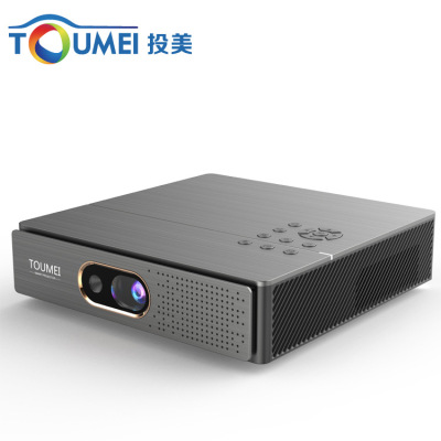 Hot Sale Home Use and Commercial Use Projector Super Bass 3D Cinema Effect Same Screen with Mobile Phone Portable Automatic Correction