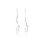 Korean-Style Simple Earrings Women's Elegant Tassel Earrings Ear Lines French-Style Internet Celebrity Earrings