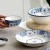 Hotel/Household Blue Rhyme Ceramic Bowls and Dishes Series