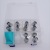 Stainless Steel Russian Nozzle 14-Piece Set 12-Head Pastry Nozzle Converter Decorating Bag Baking Tools