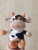 New Arrival Hot Sale Cute Habi Calf Plush Toy Doll Simulation Cute Pet Cow Doll Gift One Piece Dropshipping