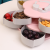 Creative Plastic Double-Layer Rotating Fruit Plate Multi-Functional Nordic Style Petals Rotating Candy Box