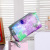 New Cosmetic Bag Creative Ins Tie-Dye Gradient Clutch Cute Girl Star Sequins Waterproof Storage Bag