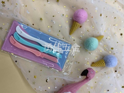 Folding Eye-Brow Knife Beauty Makeup Tools Beauty Tools Eyebrow Scraper