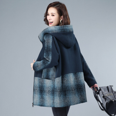 Women's Cotton-Padded Clothes Mid-Length 2020 New Winter Korean Style Hooded Cotton-Padded Clothes Loose Cotton Jacket Quilted Thick Woolen Coat