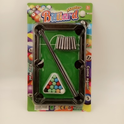 Billiards Children's Toy Snooker 2 Yuan Store Supply Suction Card Mini Billiard Night Market Stall Two Yuan Store Wholesale