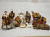Manufacturer Resin Manger Group Mary's Birthday Decoration Resin Nativity Figure