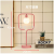 Nordic Ins Copper Wire Mesh Red Girl Heart LED Lantern Room Layout Iron Night Light Decorative Battery Desk Lamp