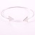 Jewelry Wholesale Copper High Quality Triangle Asymmetric Opening Women's Bracelet Factory Wholesale