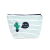 Cosmetic Bag Coin Purse Wash Bag Fresh Clutch Cosmetic Storage Bag Women's Bag Canvas Bag