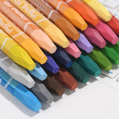 Bulk Oil Painting Stick Student High Quality Oily Crayons Painting Tool Foam Box Aquatic Crayons Tire Marking Pen
