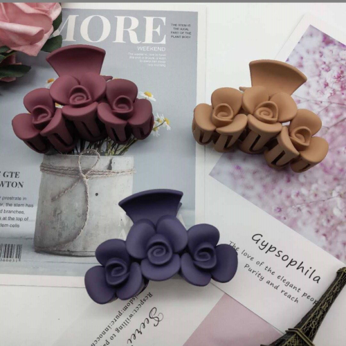 drop-resistant hairpin bath updo headdress simple all-match back head ponytail hairpin clip headdress accessories female