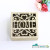 Cutout Carvings Flower Wooden Box Home Crafts Decoration Wooden Jewelry Storage Box Storage Box