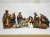 Manufacturer Resin Manger Group Mary's Birthday Decoration Resin Nativity Figure