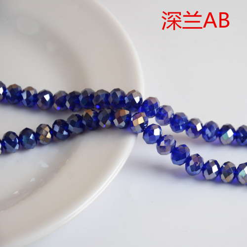 fashion new accessories accessories crystal hollow bead 8mm flat beads ab whole string