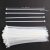 Cable Ties Wire Zipper Cable Ties Heavy Duty Self-Locking Nylon Cable Ties 100 Pieces White 8 Inches