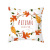 Gm148 Thanksgiving Pillow Custom Cartoon Animal Sofa Cushion Cover Peach Skin Fabric Office Cushion Cover Cross-Border