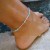 Europe and the United States AliExpress Foreign Trade Jewelry Street Shot Same Style Cool Fashion Hand String Beads Turquoise Beads Anklets