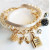 Perfume Bottle Decorative Bracelet Pearl Bracelet Ribbon Bow Crystal Jewelry Jewelry