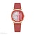Creative Digital Scale Pu Belt Student Watch Women's Watch Wholesale Watch Two-Color Vertical Stripes Women's Watch