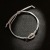 New Europe and America Cross Border Simple Shell Love Alloy Hand-Knitting Thread Bracelet 2-Piece Set Factory Wholesale