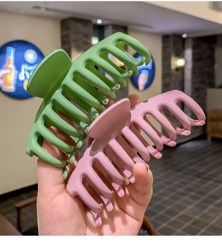 drop-resistant barrettes bath updo headdress simple all-match back head ponytail hairpin clip headdress accessories female