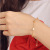 Simple Fashion Five-Pointed Star Heart Bracelet Five-Piece Heart Bracelet Korean Style Fresh Lady Star Bracelet