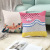 GM128 Peach Skin Fabric Pillow Cover Custom Tropical Plants Nap Sofa Cushion Cover Amazon Hot Home