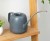 J52-0130 Plastic Tape Handle Watering Pot Stainless Steel Long Mouth Watering without Lid Kettle Gardening Watering Watering Kettle