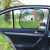 Car Supplies Magnetic Suction Type Shading Car Curtain Window Sunshade Car Sunscreen Sun Protection Curtain Sunshade Net Car Window Shade Block