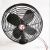 Vehicle-Mounted Fan 6-Inch 8-Inch Metal Electric Fan Fully Enclosed 12V/24V
