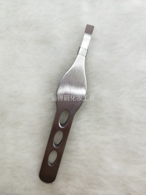 Fairy Deli Makeup Tools Beauty Tools Polaroid 1689-8 Eyebrow Clip Sanding Three Holes Belly Clip Eyebrow Tweezers