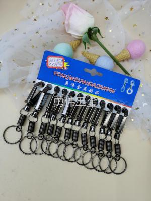 Keychain Spring Keychain Factory Direct Sales Keychain Metal Keychains