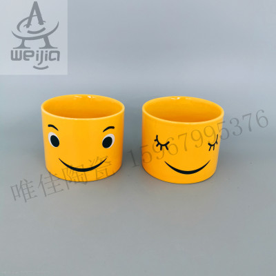 Weijia Couple Coffee Ceramic Cup Gift Cup Mug